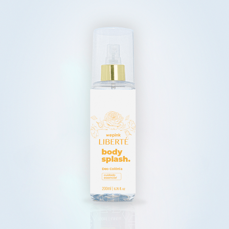 Body Splash Liberté Desodorante Colônia 200ml - Wepink