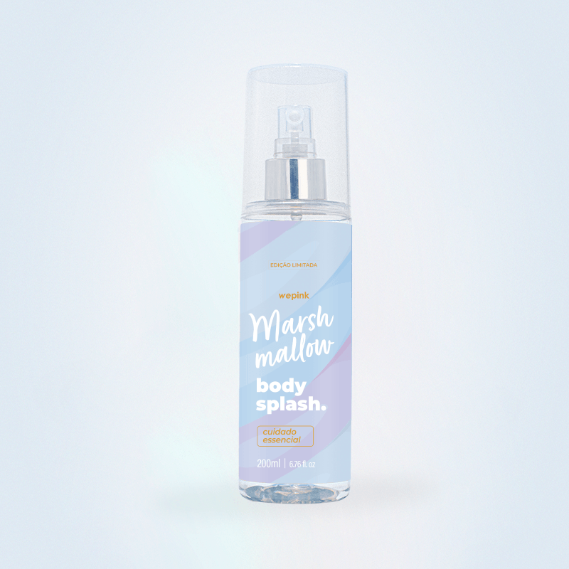 Body Splash Marshmallow Desodorante Colônia 200ml - Wepink