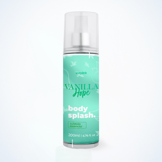 Body Splash Vanilla Hope Desodorante Colônia 200ml - Wepink