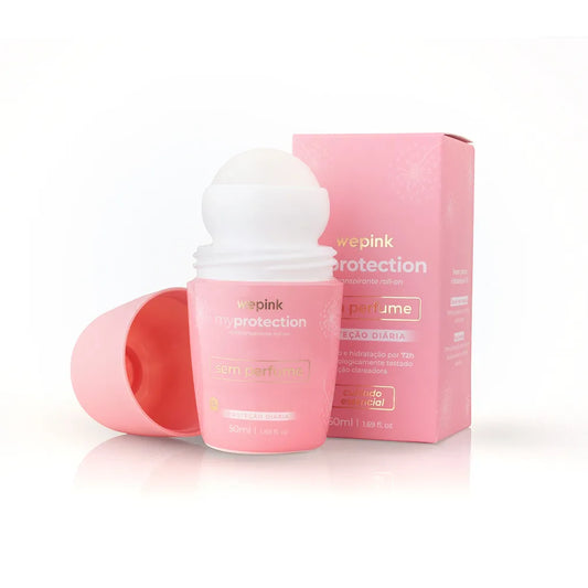 Desodorante Antitranspirante Roll-on Sem Perfume 50ml - Wepink