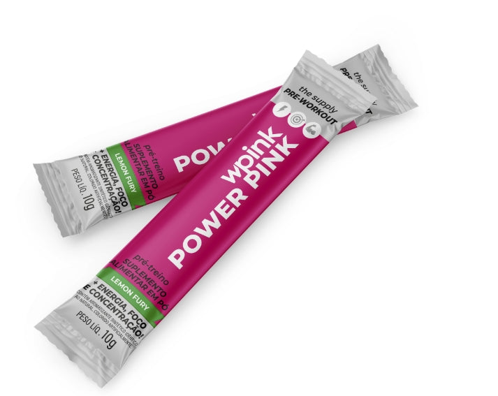 power pink de limão - pré-treino – 300g