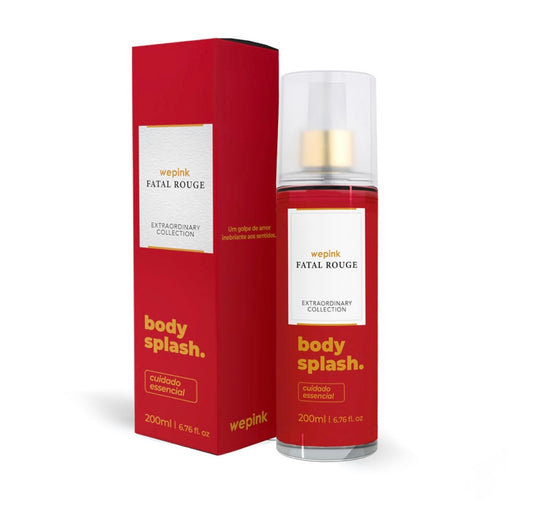 Body Splash Fatal Rouge Desodorante Colônia 200 ml - Wepink