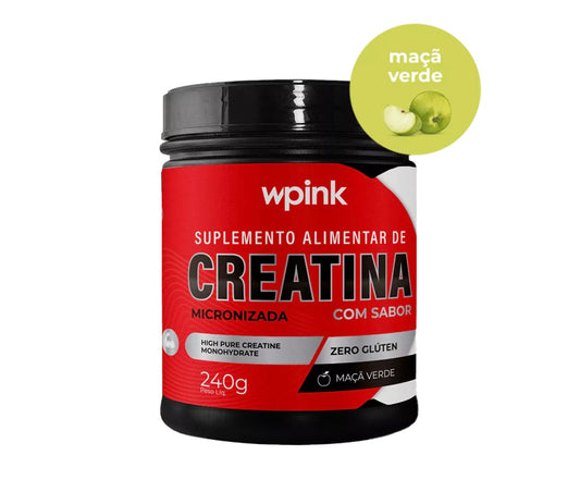 creatina de maçã verde - 240g – wp