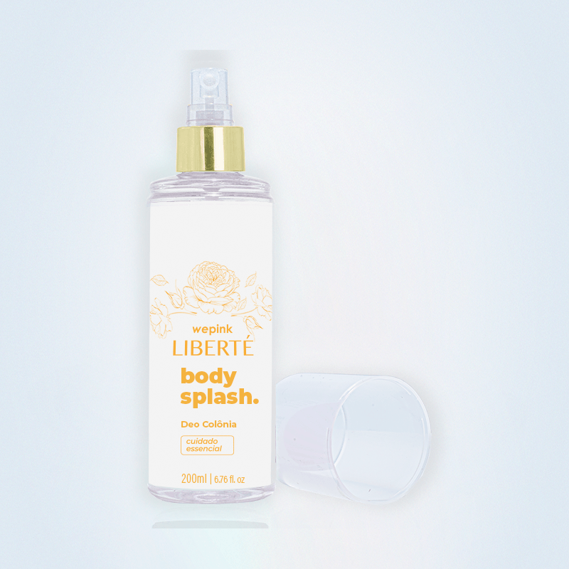 Body Splash Liberté Desodorante Colônia 200ml - Wepink