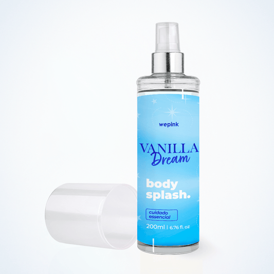 Body Splash Vanilla Dream Desodorante Colônia 200ml - Wepink
