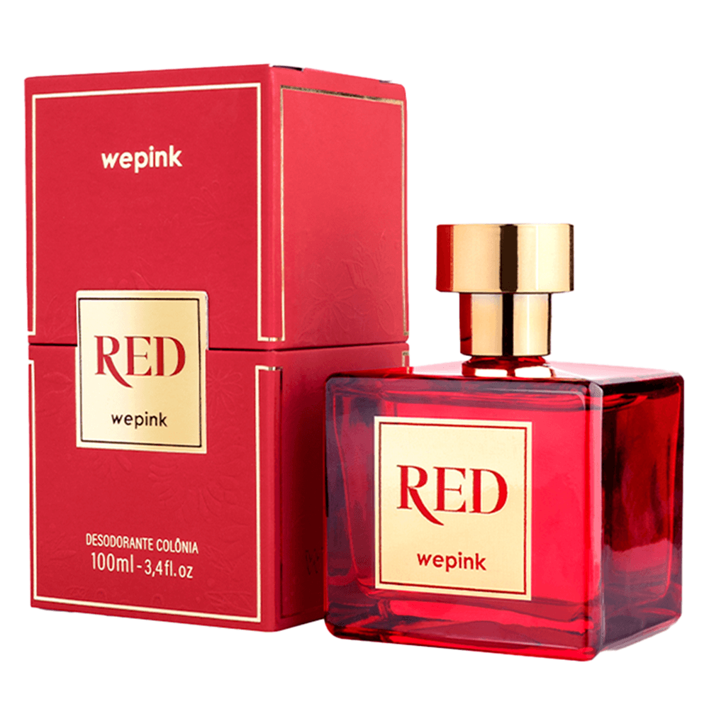 Red Desodorante Colônia 100ml – Wepink