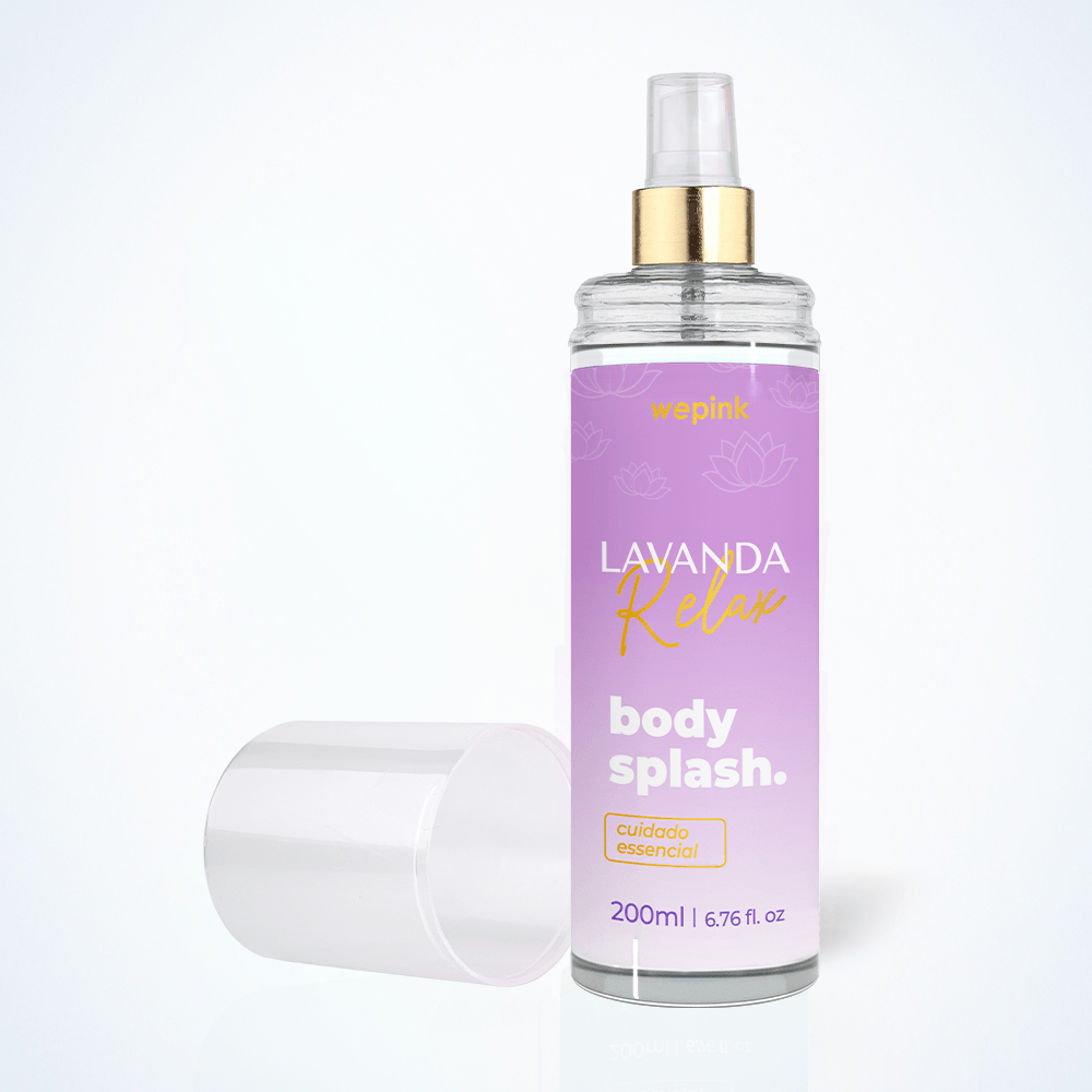 Body Splash Lavanda Relax Desodorante Colônia 200ml - Wepink