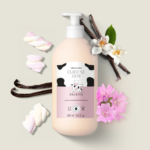 Cuide se bem DELEITE hidratante