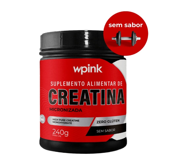 creatina sem sabor - 240g – wp