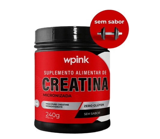 creatina sem sabor - 240g – wp