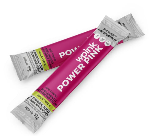 power pink de maçã verde - pré-treino – 300g