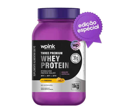 three premium whey protein pamonha