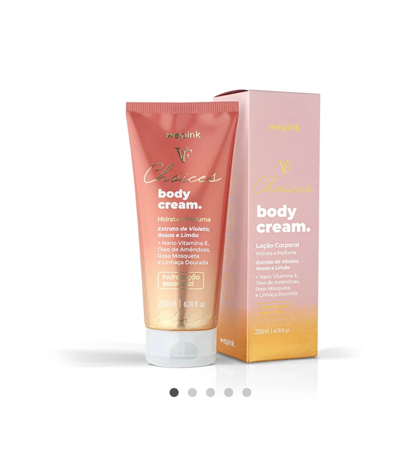 Body Cream VF Choices Moisturizing Deodorant 200ml - Wepink