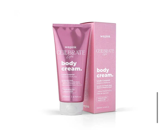 Body Cream Celebrate Life Desodorante Hidratante 200ml - Wepink