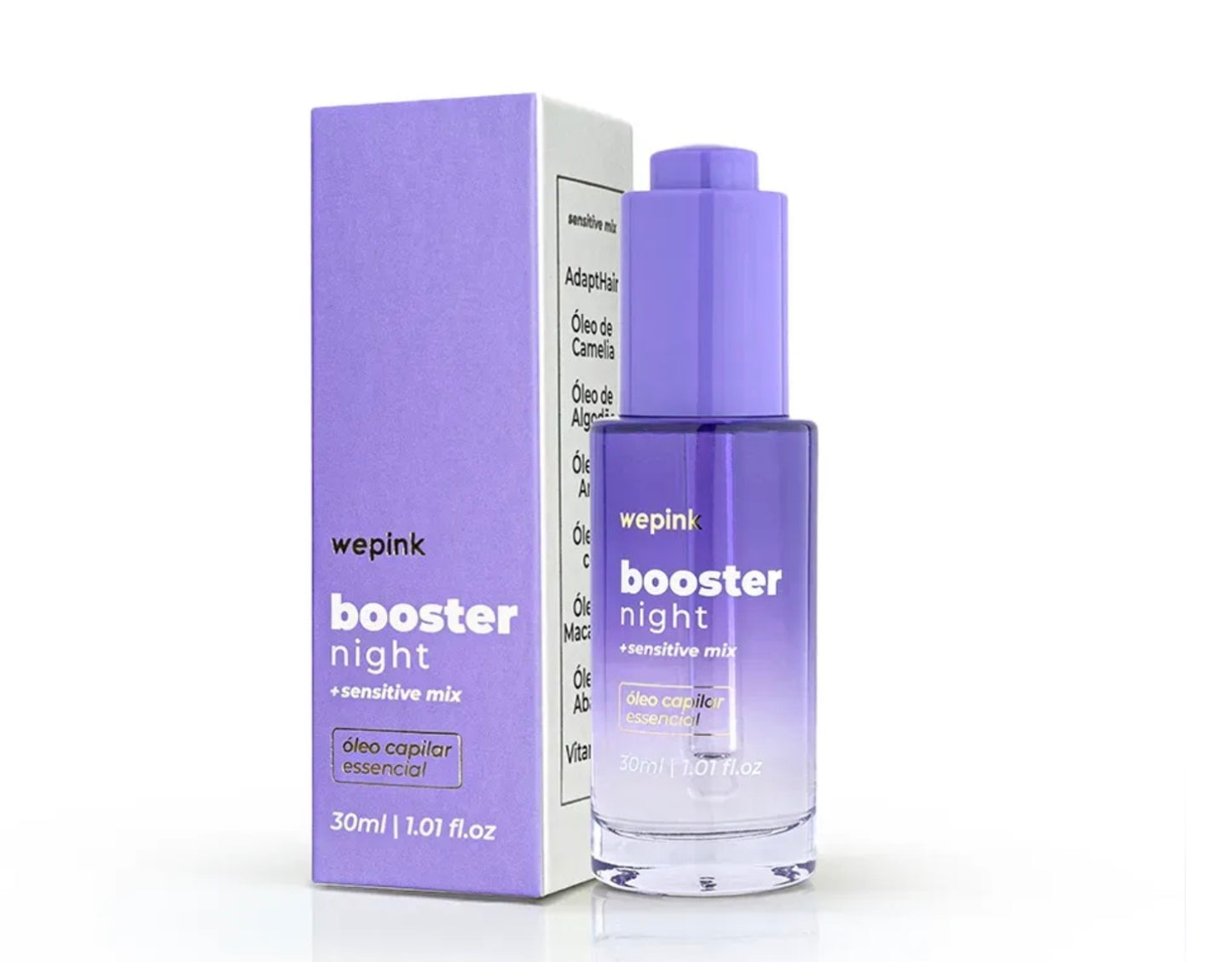 Booster Night Hair Oil 30ml - Wepink