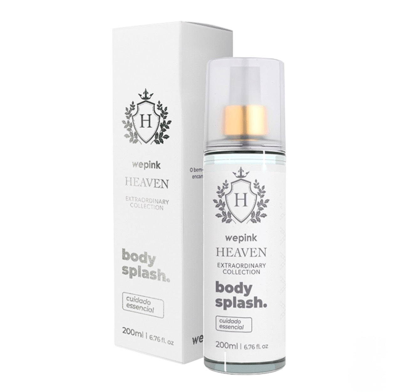 Body Splash Heaven Desodorante Colônia 200ml - Wepink
