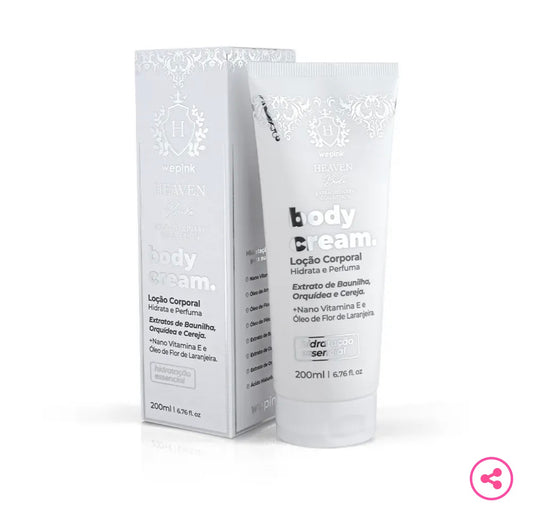 Body Cream Heaven Bride Desodorante Hidratante 200ml - Wepink