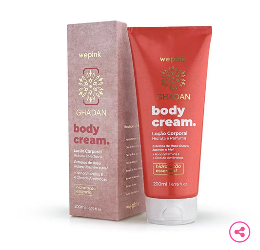 Body Cream Ghadan Desodorante Hidratante 200ml - Wepink