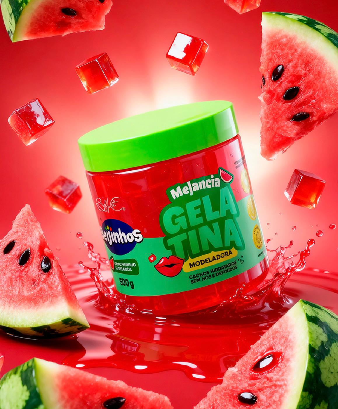 Gelatina Modeladora Melancia  Belkit