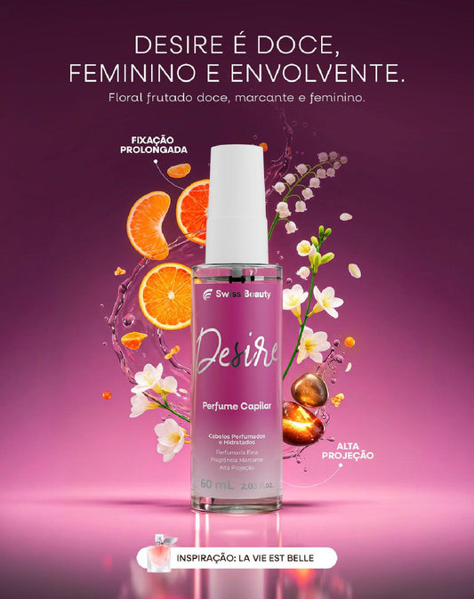 Perfume capilar Swiss Beauty - 60 ML
