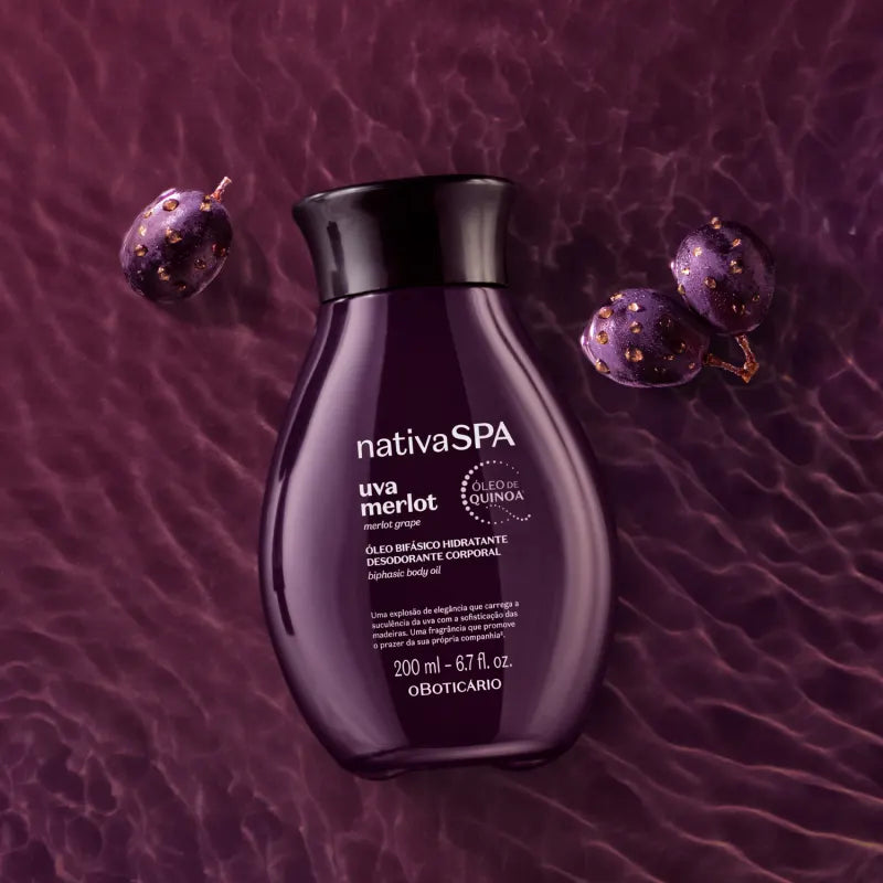 Nativa Spa merlot grape