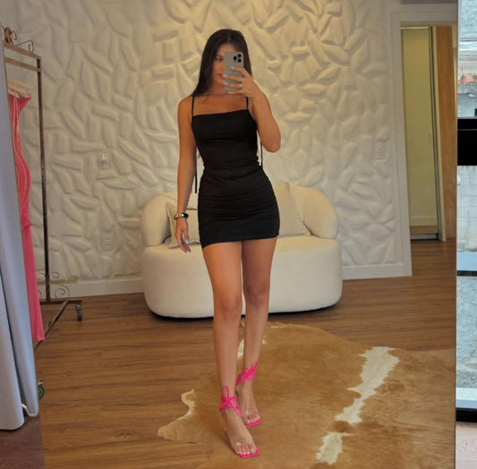 Vestido Ayla preto